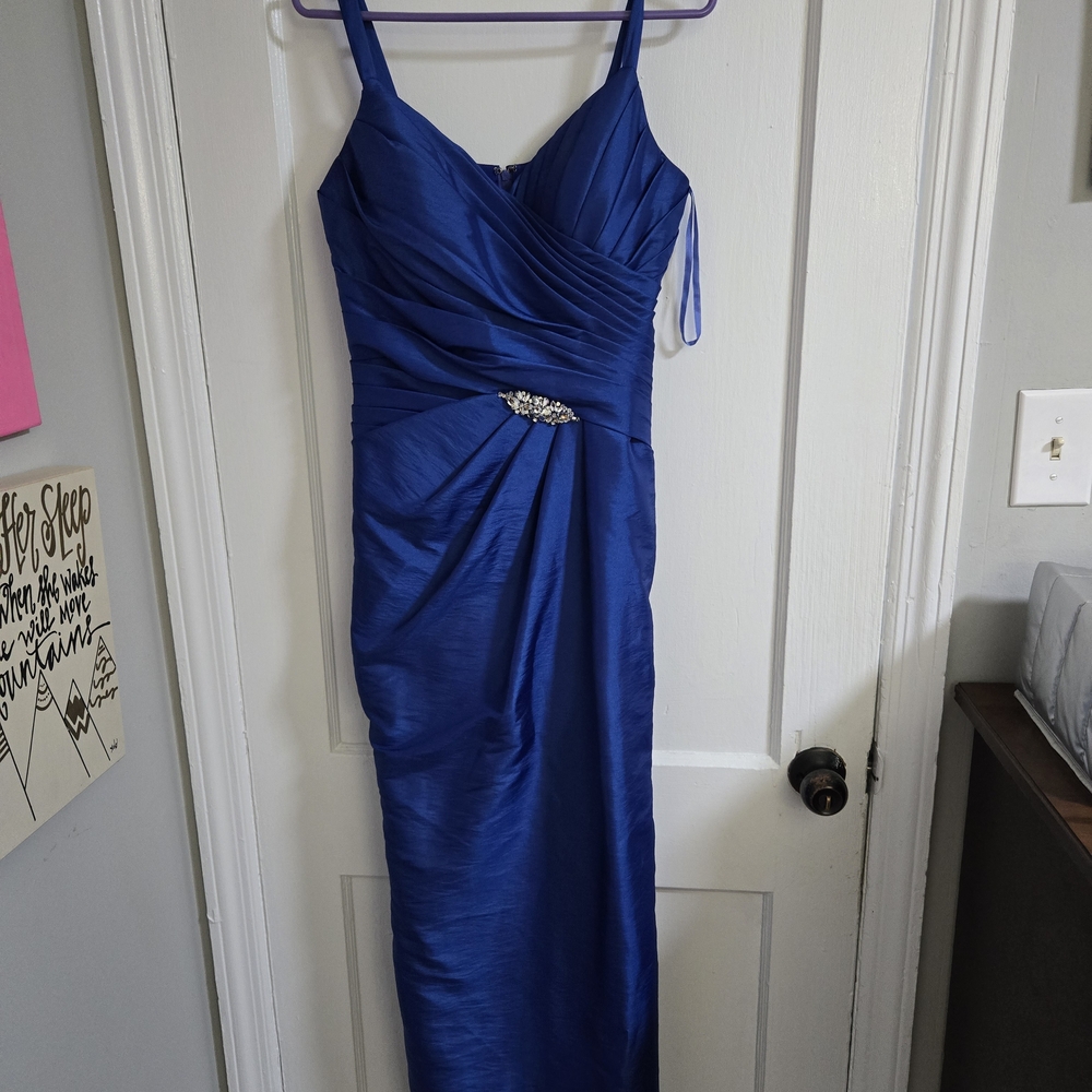 Elegant Blue Evening Dress